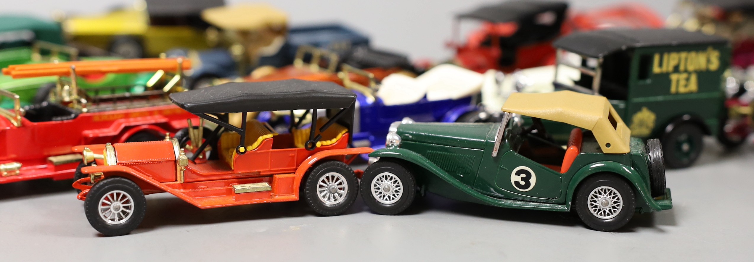 Eighteen Matchbox Models of Yesteryear